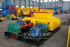 河南華盛銘小型號雙齒輥破碎機(jī)質(zhì)量怎么樣？賺錢不